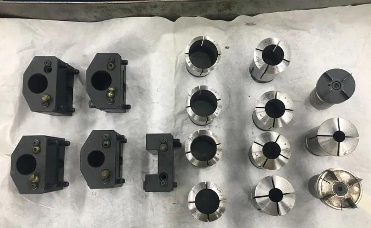 Used 2019 Haas ST-15 with Tailstock, Tool Presetter, Chip Conveyor, ONLY 500 Cut Hours, 8" Hydraulic Chuck, 3J Collet Chuck, Tooling