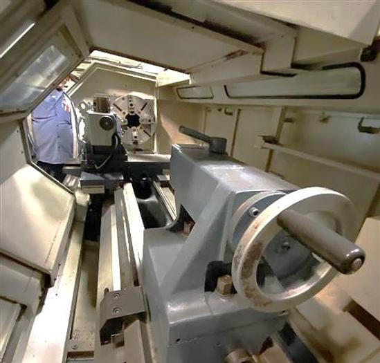 Used 2007 Romi M27 x 80" with 6.77" Big Bore Spindle