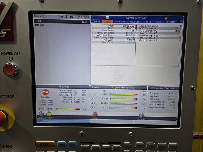 Used 2021 Haas VF-2SS with Robot Package