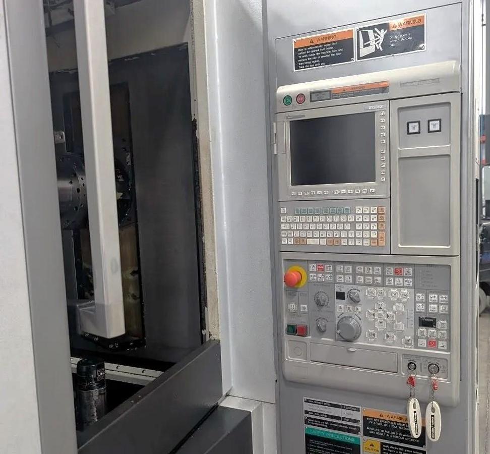 Used 2014 DMG Mori NHX4000 with 1 Degree Pallet Index, Chip Blaster Hi Press CTS, 12,000 RPM, 60 Station ATC, 12,000 RPM, Chip Conveyor