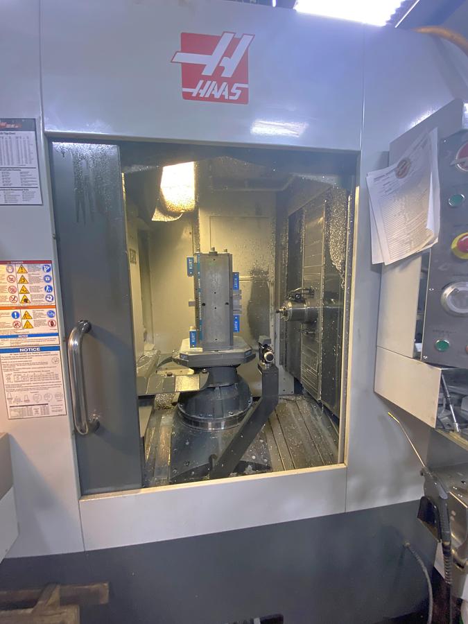 Used 2013 Haas EC-400 with Full 4th Axis Rotary Tbl, Coolant Thru Spindle, Tool & Part Probing, 40 Station ATC, Hi-Spd Machining
