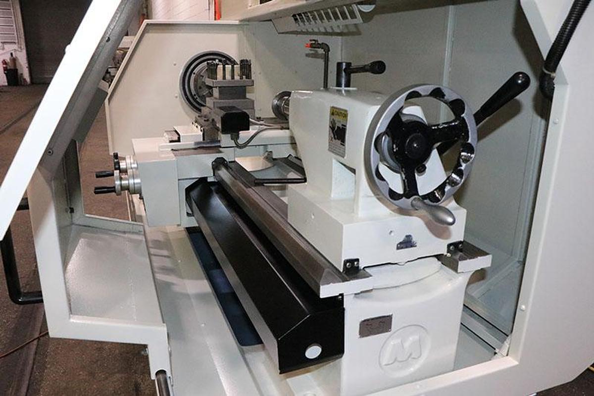 Used 2006 Southwestern Industries TRL 1840SX with Tailstock, 4 Pos. Indexable Turret, 10" Chuck, Geared, SLX Cntrl., Traking, Handwheels