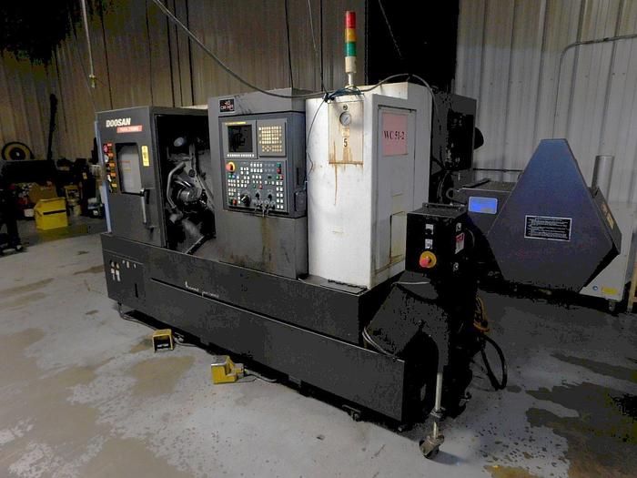 Used 2012 Doosan Puma 2100MS with Milling and Subspindle, Chip Conveyor