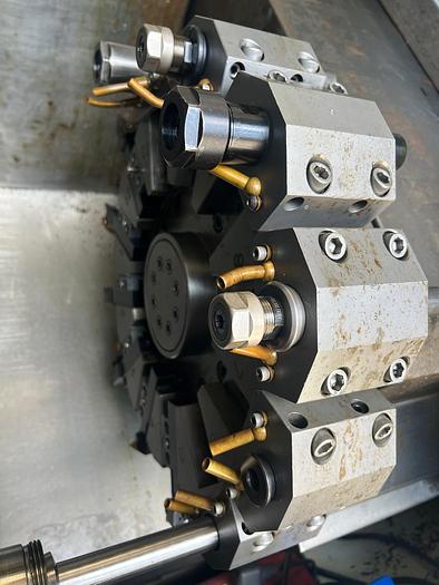 Used 2003 Haas SL-10 Chucker with Collet Chuck, Chip Auger, Parts Catcher, Tool Presetter