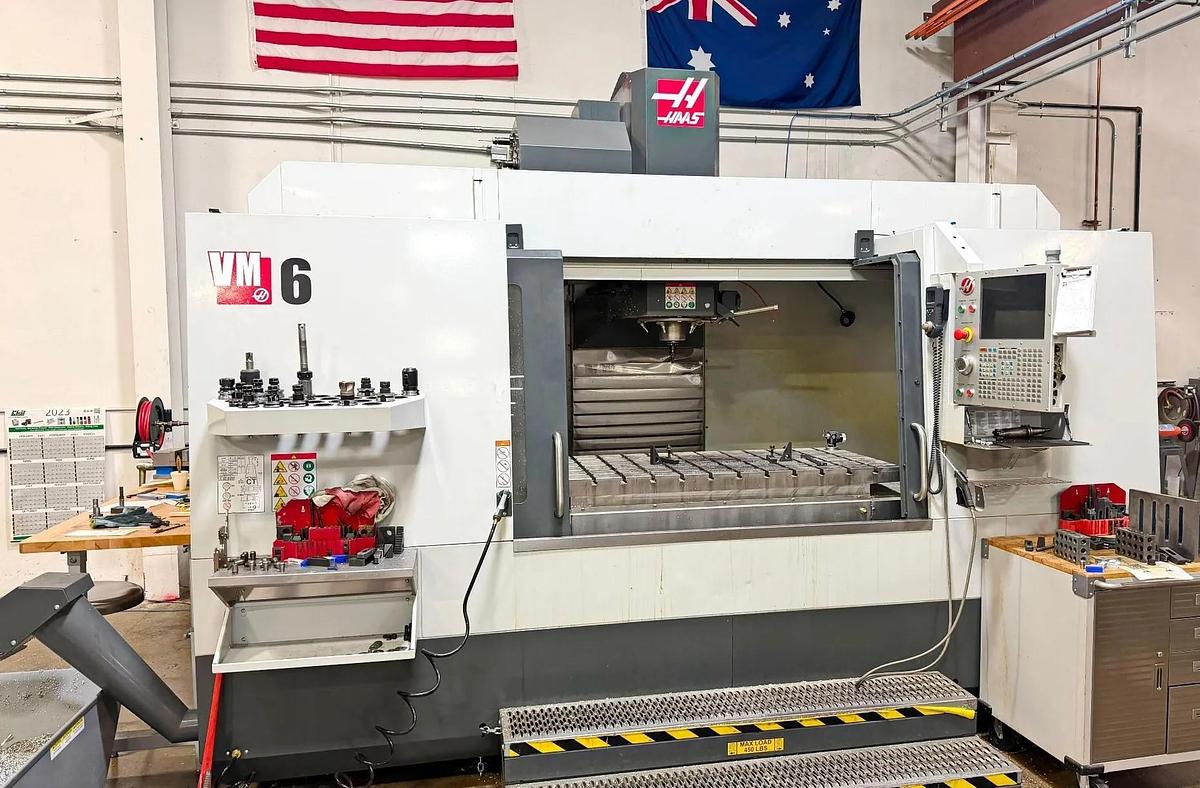 Used 2018 Haas VM-6, WIPS Renishaw Tool & Part Probe, Prewired for 4th axis, Coolant thru the Spindle, PCool, Hi-Spd Machining