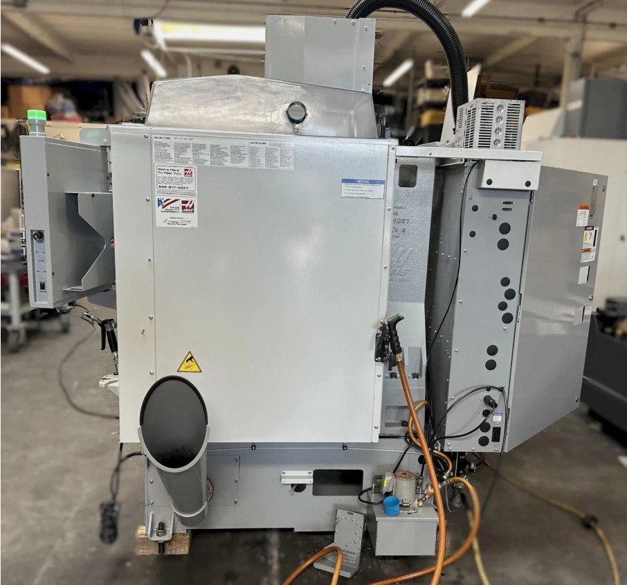 Used 2008 Haas Super Mini Mill with 10k RPM, Tool Probe, Chip Auger, USB Port, Coolant Pump, 10 ATC, 208/230V Three Phase Pwr