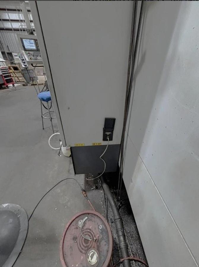 Used 2015 Visionwide NF-3226 Bridge Style VMC with Tool & Part Probing, 1000 PSI TSC, Chip Conveyor, Chiller Unit