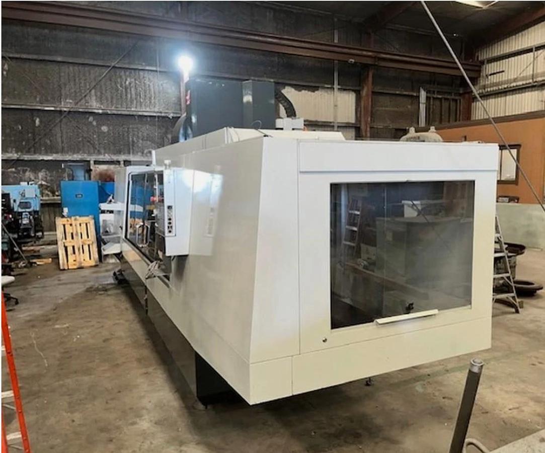 Used 2014 Haas VF-12/50 with 30 Pos. Side Mounted ATC, Wired for 4th Axis, High Pressure Coolant Thru Spindle