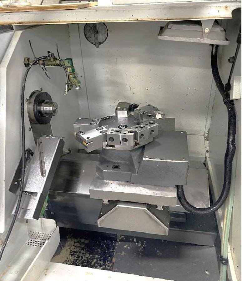 Used 2023 Haas CL-1 Chucker Lathe w/ 8 Station Turret, 6 ft. Barfeeder, 4" Chuck, Partrs Catcher, 1" Bar Capacity, Rigid Tapping