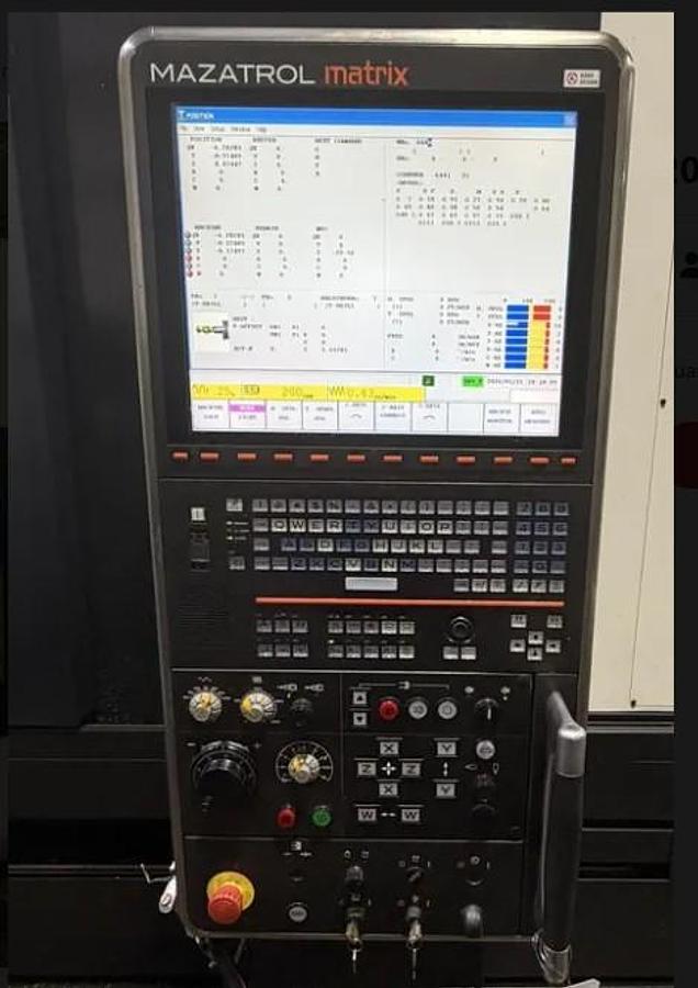Used 2011 Mazak Integrex i-400 Mill Turn Center with Live Tooling, Y Axis, Tailstock, 60" Centers, 4" Bar Capacity, 36 Pos. ATC