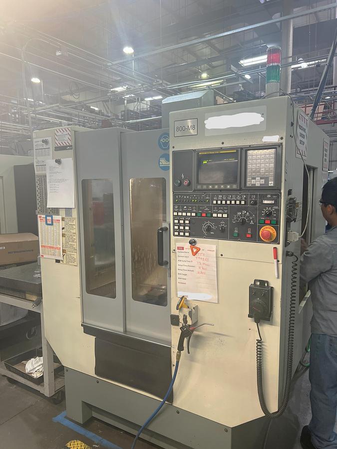 Used 2004 Chevalier 1418-Plus CNC VMC with Rigid Tapping, 12,000 RPM, BT30 Taper, 16 Pos. ATC, Fanuc 0i Mate-MB Control