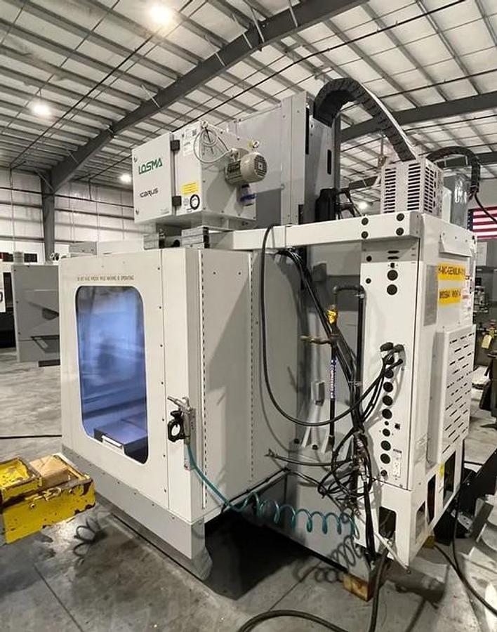 Used 2006 Haas VM-2 with Haas HRT210 4th Axis Table, Prog. Coolant, Remote Jog Handle, 24 Station Side Mount ATC, High Spd Machining