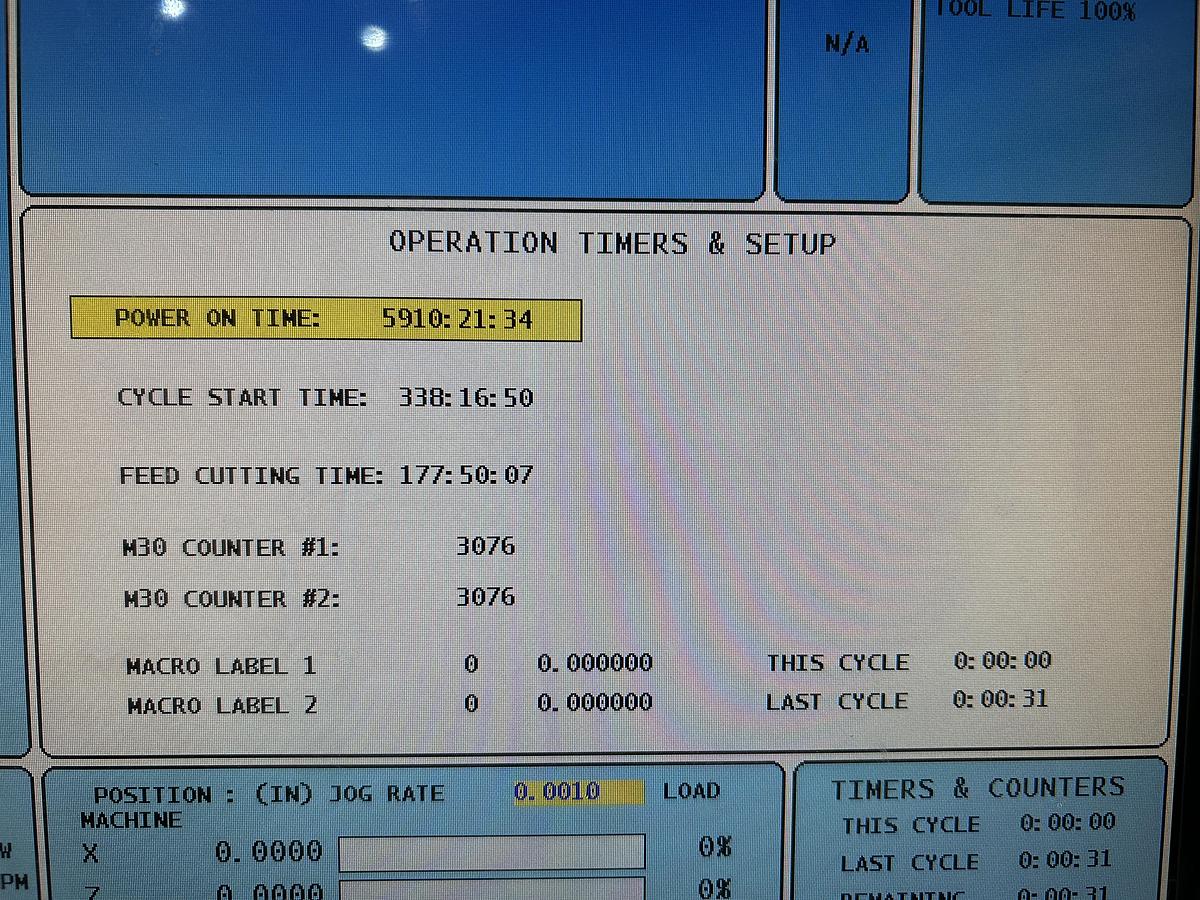 Used 2010 Haas TL-2 Full Enclosure, Only 177 Feed Cut Hours
