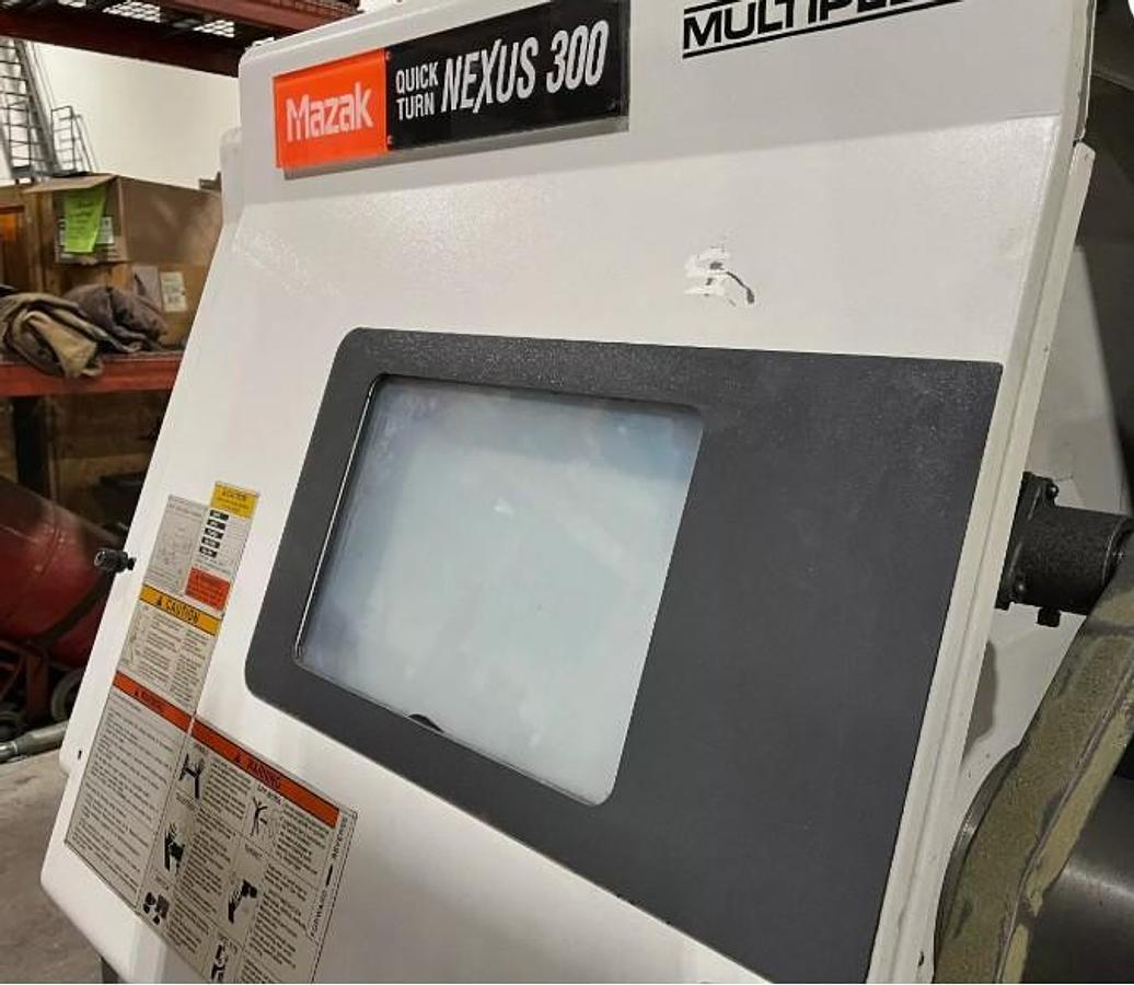 Used 2005 Mazak Nexus QTN 300/650 with Tailstock, Chip Conveyor, Tool Presetter, 10" Hyd. Chuck, 3" Bar Capacity
