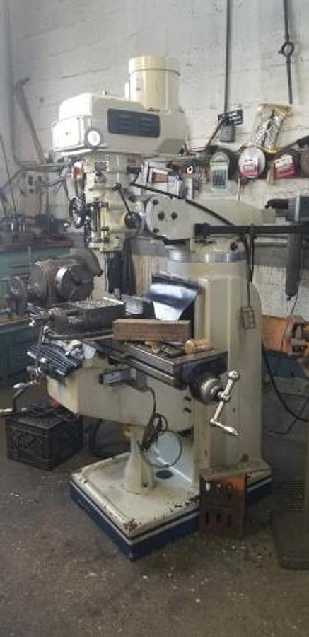 Used 2004 Birmingham BPV-3949  9"x49" Travel Knee Mill