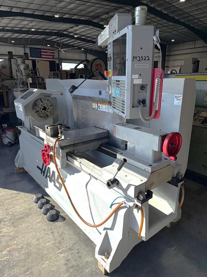 Used 2006 Haas TL-3 with Tailstock, 12" Chuck, Visual Quick Code Programming, Manual Hand Wheels, 2,862 Spindle Run Hours