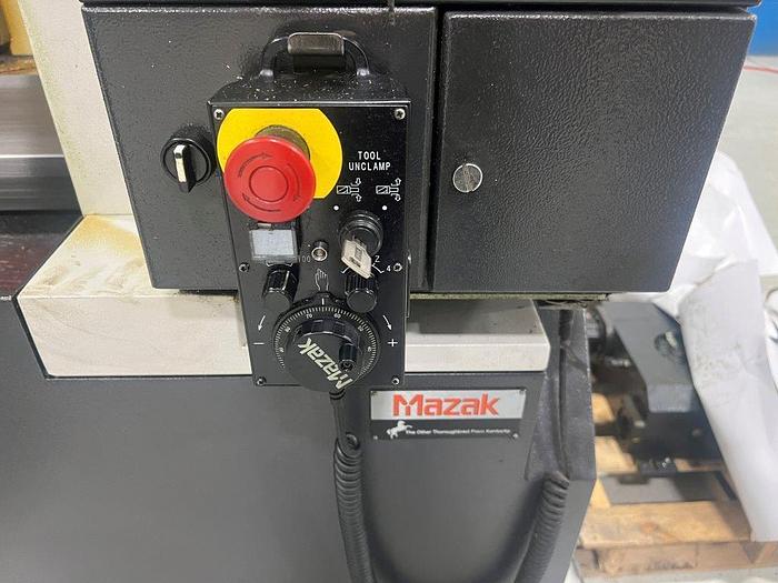 Used 2004 Mazak Nexus VCN 510C with Coolant Through the Spindle, Probing, Tool Length Measurement Probe, Conveyor
