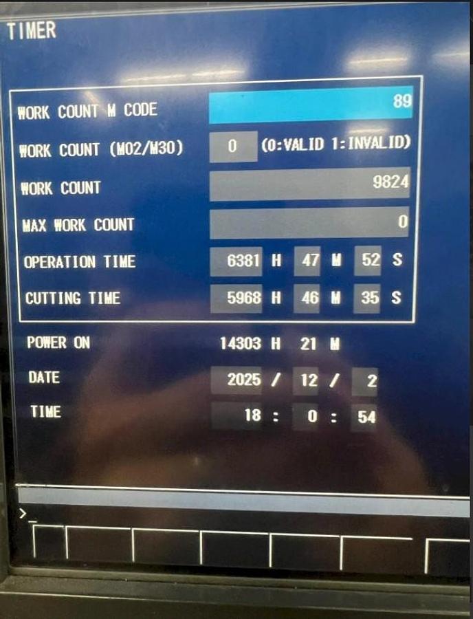 Used 2007 Mori Seiki SL403C/2000 with 80" cc, 6.5" Bar Capacity, 18" Air Chuck, SMW Hydr. Steady Rest, Tailstock, MSX-500III Control