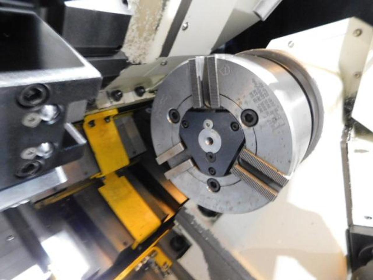 Used 2021 Hwacheon Hi-Tech 230BL YSMC w/ Milling, Y Axis, Subspindle, Chip Conv., Parts Catcher, 10" Chk 3.19" Bar Capacity