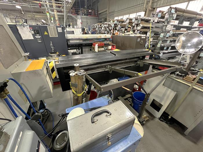 Used 2003 Mazak SQT100MS Mazatrol Fusion 640T with Milling/Drilling Capability, Subspindle, Spego Bobcat Barfeeder, Parts Catcher