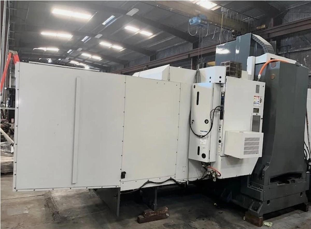 Used 2014 Haas VF-12/50 with 30 Pos. Side Mounted ATC, Wired for 4th Axis, High Pressure Coolant Thru Spindle