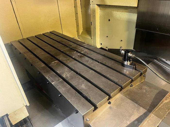 Used 2004 Mazak Nexus VCN 510C with Coolant Through the Spindle, Probing, Tool Length Measurement Probe, Conveyor