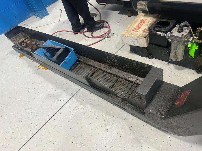Used 2004 Mazak Nexus VCN 510C with Coolant Through the Spindle, Probing, Tool Length Measurement Probe, Conveyor
