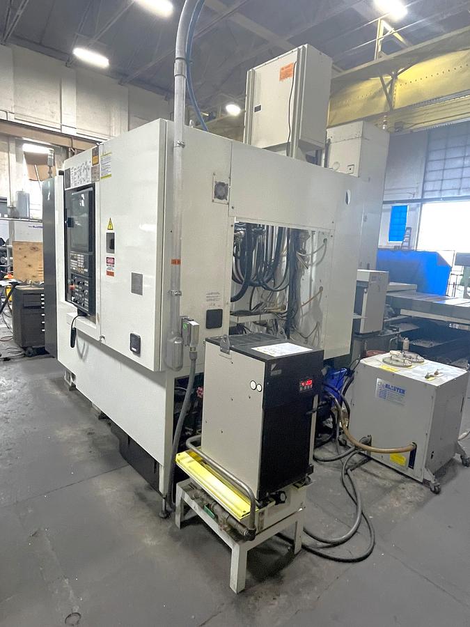 Used 2017 Kitamura HX-250iG w/ 4th Axis Rotary Table, HSK40 Taper, Probing, Coolant Thru Spindle