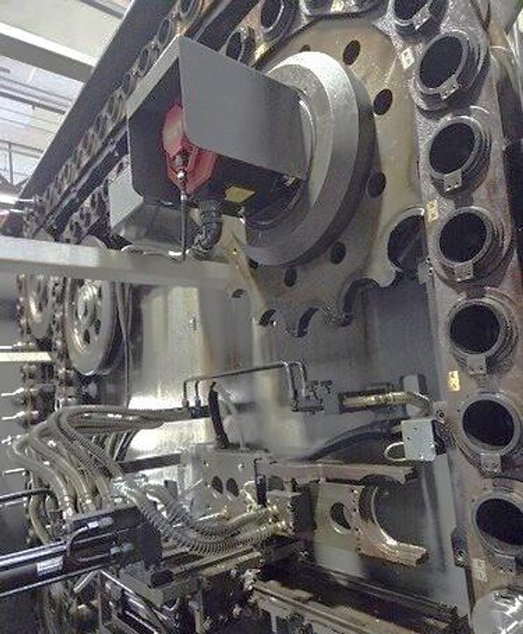 Used 2010 Kiwa KH-55 with (2) x 19.7" sq Pallets, 31.5" x 31.5" x 31.5" Travels, CAT 50, 120 ATC, Coolant Thru Spindle, 10,000 RPM, Fanuc