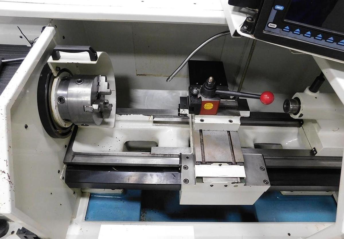 Used 2014 Southwestern Industries Trak TRL 1630SX with Prototrak SLX Control, Tailstock, Toolpost, 8" 3 Jaw Chuck, Coolant System