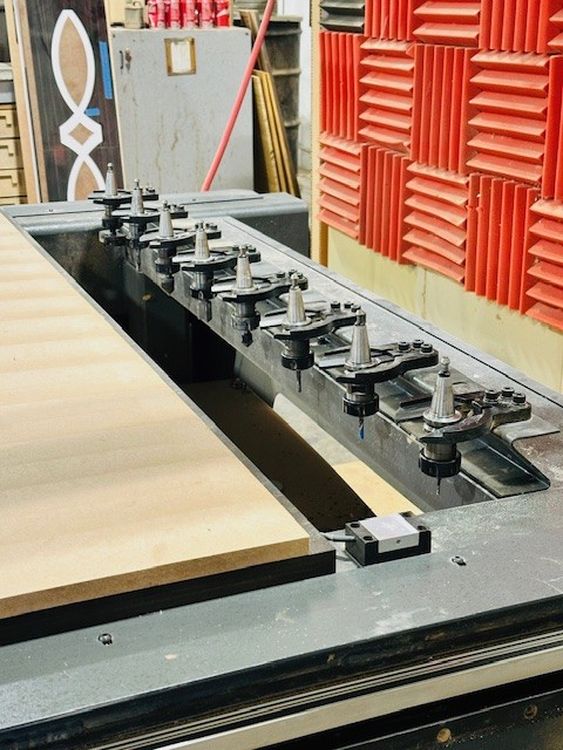 Used 2004 Multicam Series 3000 Router 60"x120" Travels