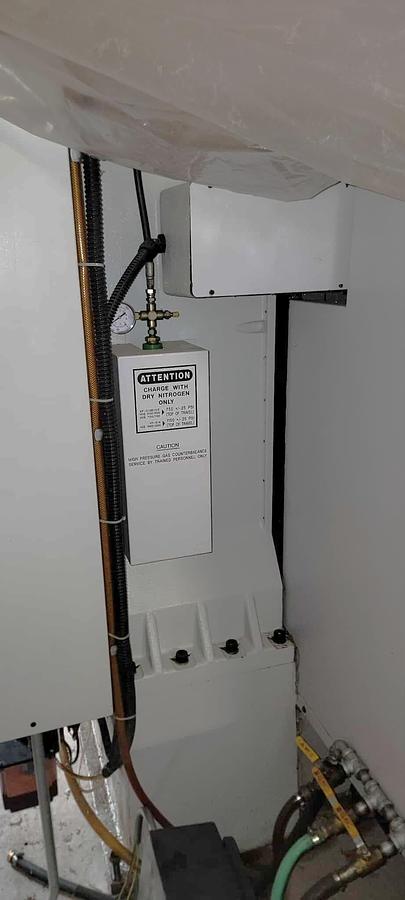 Used 1996 Haas VF-2B with Haas HRT-210 4th Axis Rotary Table, Newer Spindle, Newer LCD Monitor and Lube System