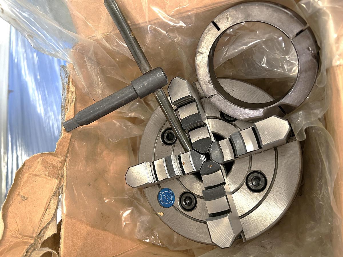 Used 2006 Cyclematic CHR68 EVS Chucker Tool Room Lathe (Hardinge HC Type), Heidenhain DRO, 8 Station Turret