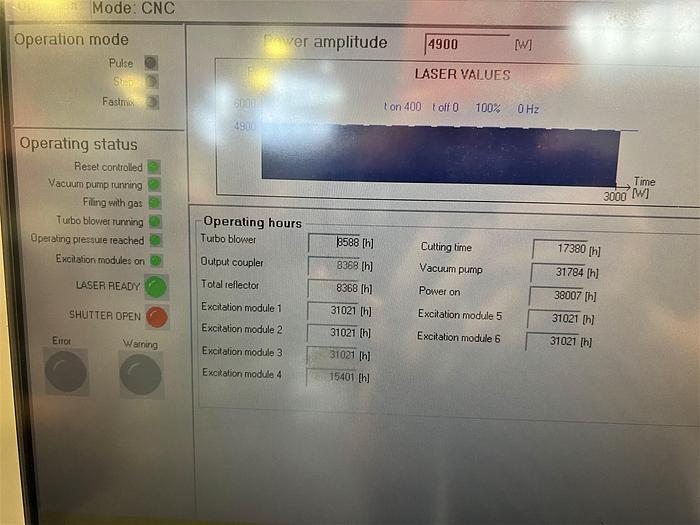Used 2010 Bystronic BySprint 3015 with ByTrans 3015 Extended Load/Unload System CNC Laser