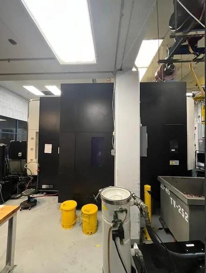 Used 2012 Mazak Integrex i-500V 5 Axis with 2 Pallet Changer, 80 Station ATC, HPC 1000 PSI, Full 4th Rotary, Probing