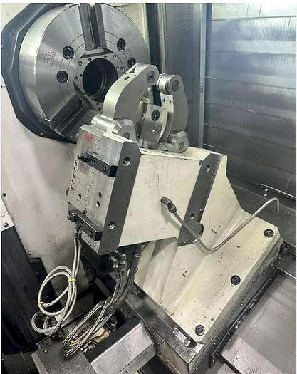 Used 2013 Mazak Integrex i-400S 8 Axis Mill Turn Center with C Axis Main & Subspindle, Y Axis, Full 5 Axis Machining, 72 Position ATC
