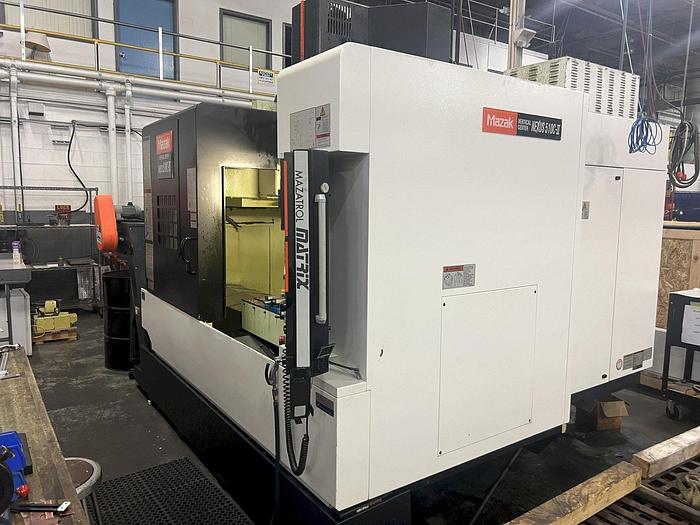 Used 2013 Mazak Nexus VCN 510C II with 4th Axis Table, Probing, Coolant Through Spindle
