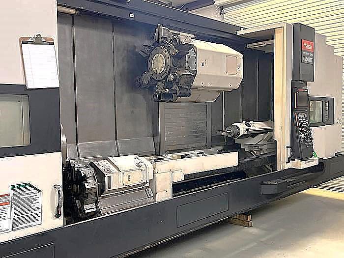Used 2007 Mazak Cybertech Turn 4500MT/3000 with 10.5" Big Bore
