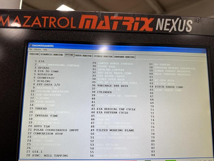 Used 2007 Mazak Nexus QTN 450-IIM/1000