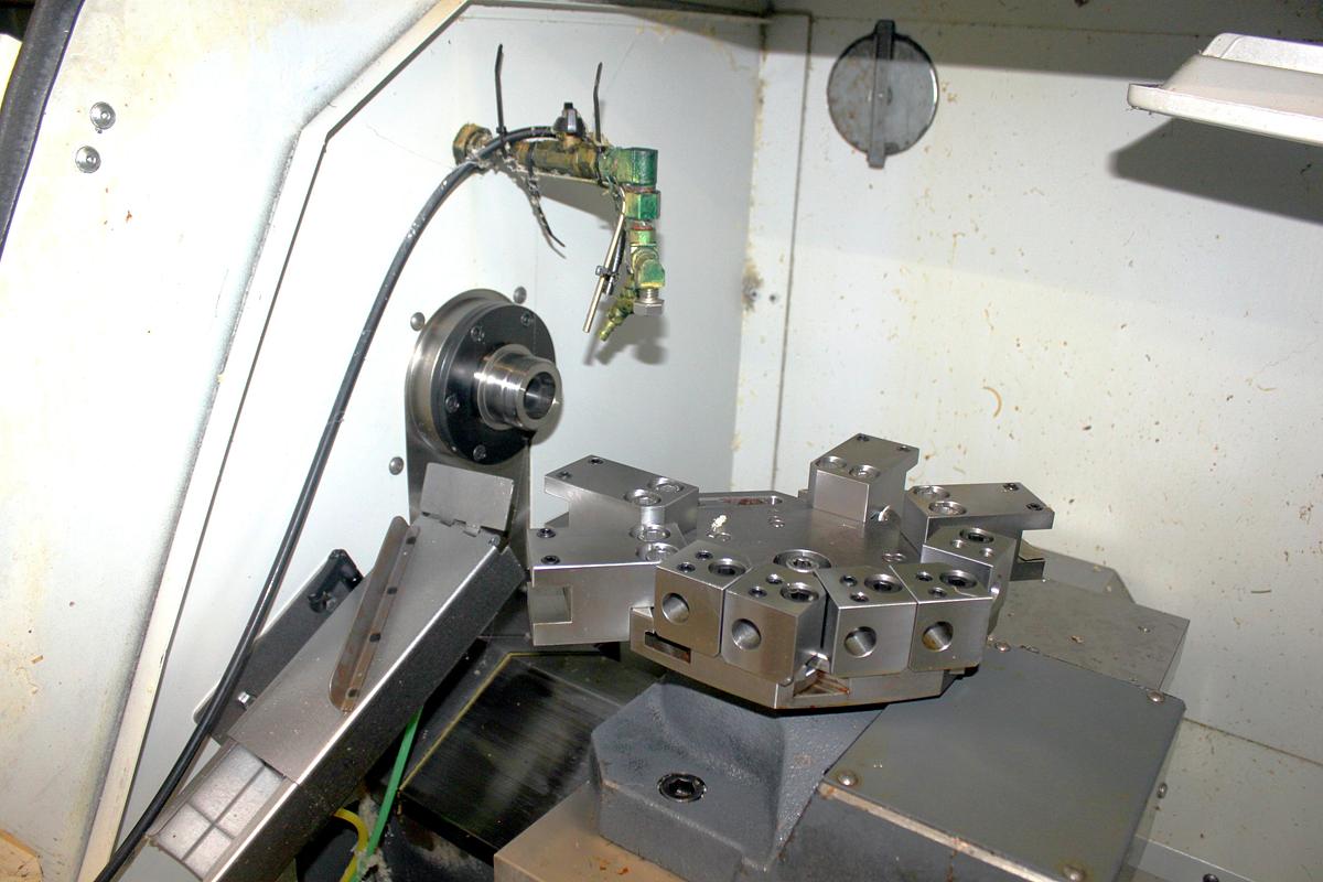 Used 2018 Haas CL-1 Chucker Lathe w/ 8 Station Turret, Haas CL-1 Series Barfeeder, Collet Nose, Partrs Catcher, 1" Bar Cap., Rigid Tap