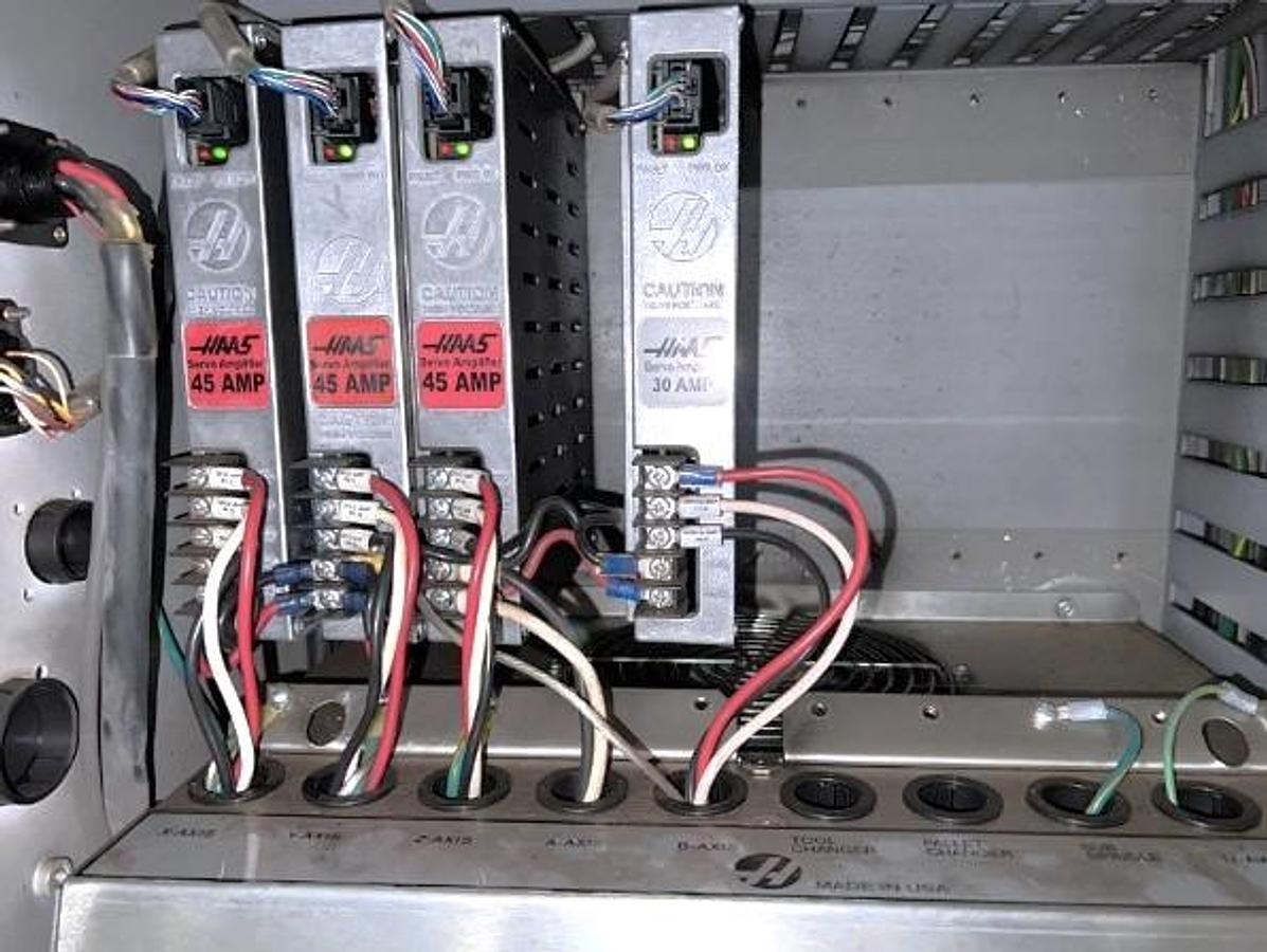 Used 2012 Haas VF-7/50 with Coolant Thru Spindle, Probing, CAT 50 Tpr, 4th Axis Drive, 7500 RPM 