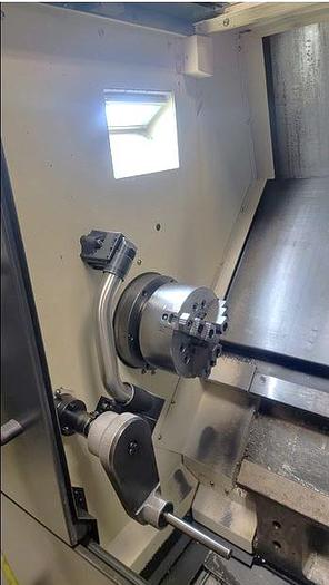 Used 2018 Hyundai Wia HD2200 with Chip Conveyor, Parts Catcher, Tailstock, Fanuc, Tool Presetter, 22" Machining Length !!!