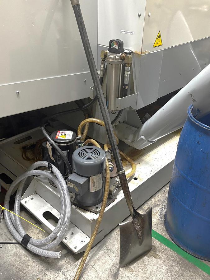 Used 2007 Haas EC-1600-4AX with Thru the Spindle Coolant, Built in 4th Axis Table, HRT210 Rotary Table as 5th Axis, Remote Jog Handle