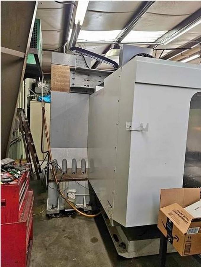 Used 2007 Haas VF9/40 with 10,000 RPM, 24 Station Side Mount ATC, CAT 40, 2 Speed Gearbox, Pcool, Auger