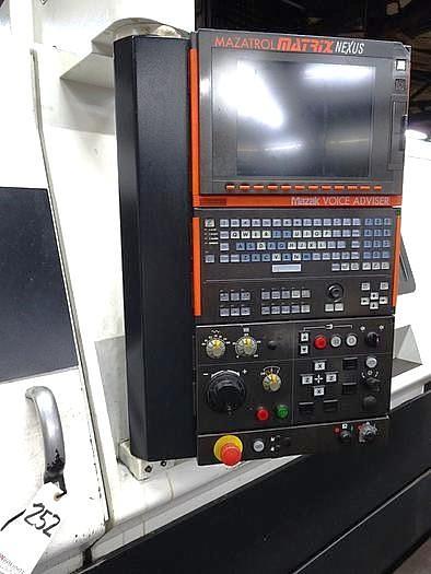 Used 2011 Mazak Nexus QTN 350-II/2000 CNC Lathe with 80" Center Distance