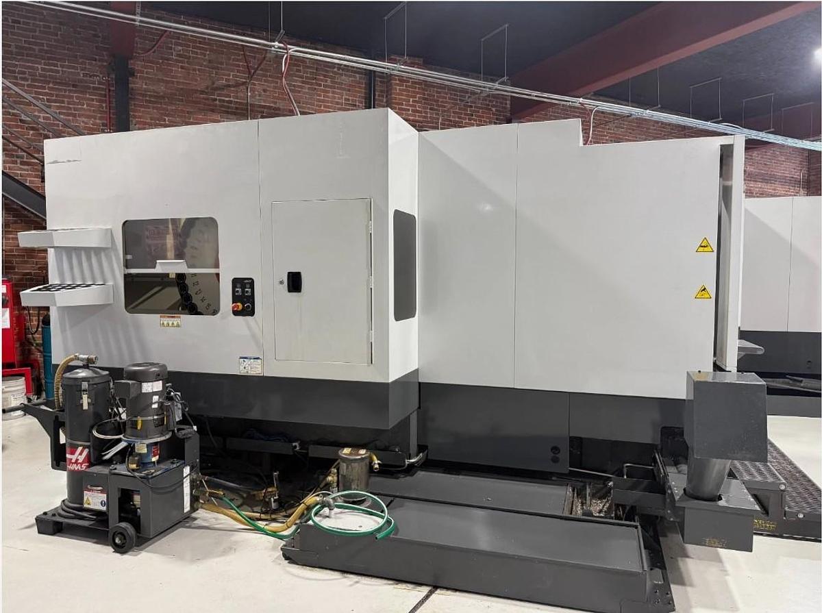 Used 2011 Haas EC-500, 40 Pos. ATC, 1000 PSI Coolant Thru Spindle, Haas Probing, 1 Degree Pallet Indexing, 2 Pallet Changer