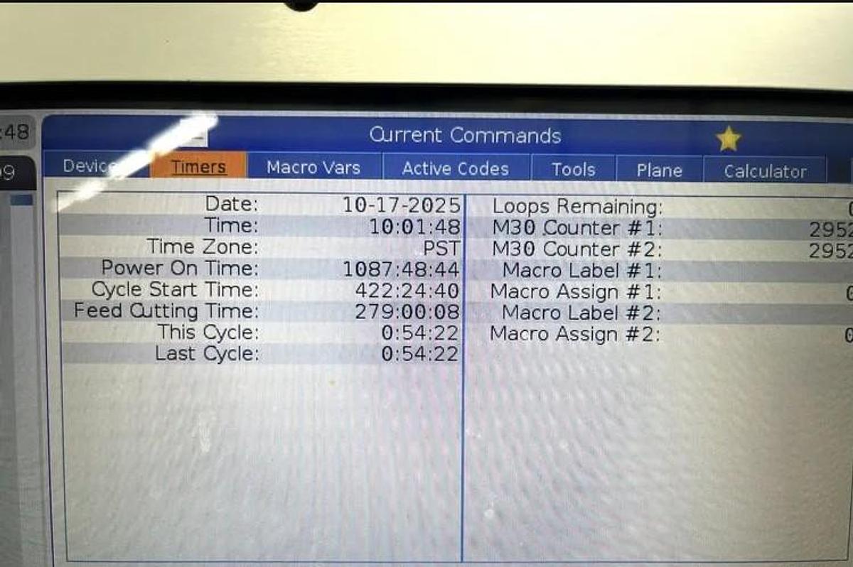 Used 2021 Haas VF2SS with Coolant Thru Spindle, Haas Probing Package, 30 Station ATC, HSM, 12,000 RPM