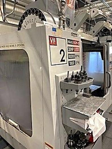 Used 2006 Haas VF2B with 24 Station Sided Mounted ATC & Probing