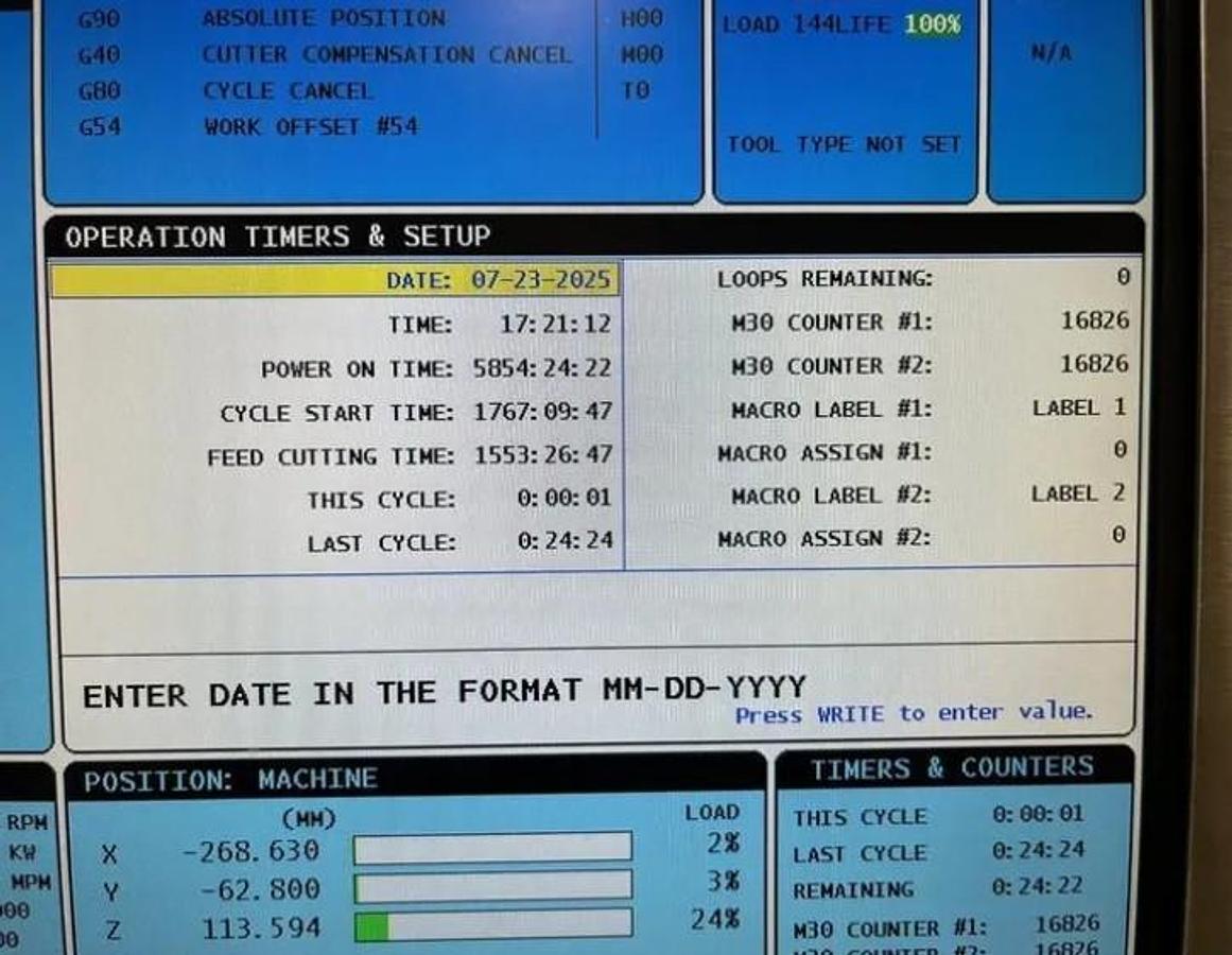 Used 2011 Haas Mini Mill