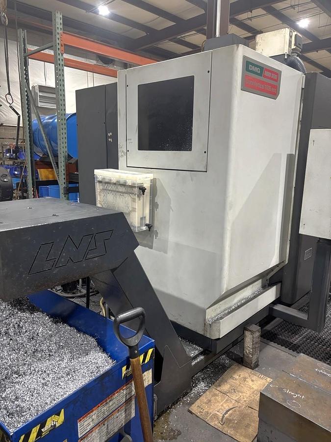 Used 2012 DMG Mori DuraVertical 1035 eco with Coolant Thru Spindle, 4th Axis Ready, 40 Station ATC, 12,000 RPM, CAT 40, Mitsubishi Control
